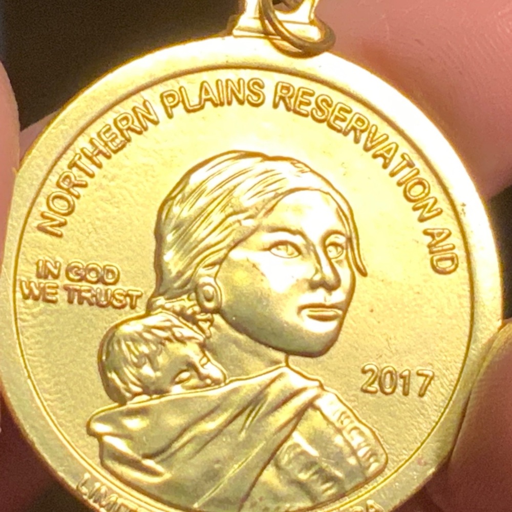 2017 Sacagawea Sequoyah Coin Charm Northern Plains